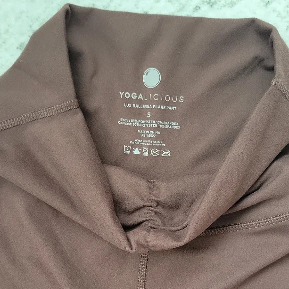 Yogalicious Cocoa Flare Pants - Picture 2 of 8